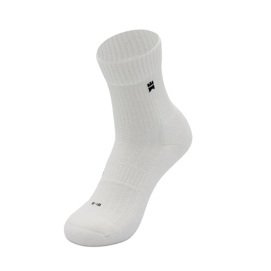 Ribbed Trainers - Half-Crew Height Socks (2 Colours)