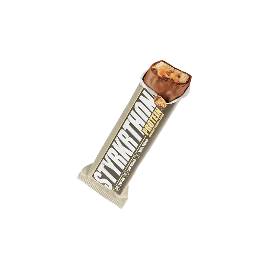 5061017200192 - STYRKRTHON Peanut Caramel Protein Bar