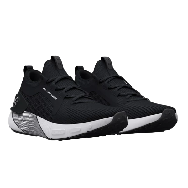 Under Armour Men's HOVR Phantom 3 Black White On Point Athlete