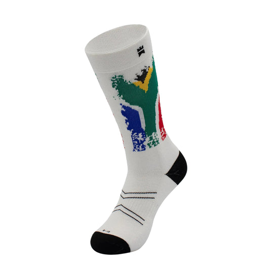 South African Flag - Crew Height Socks