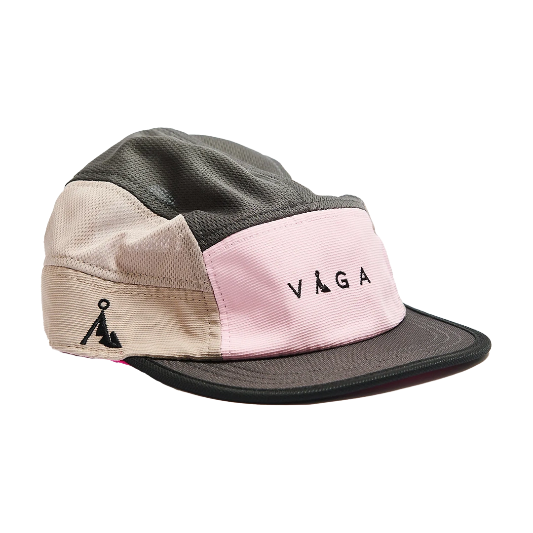 Vaga Club Cap Charcoal/Taupe/Light Pink/Poster Pink