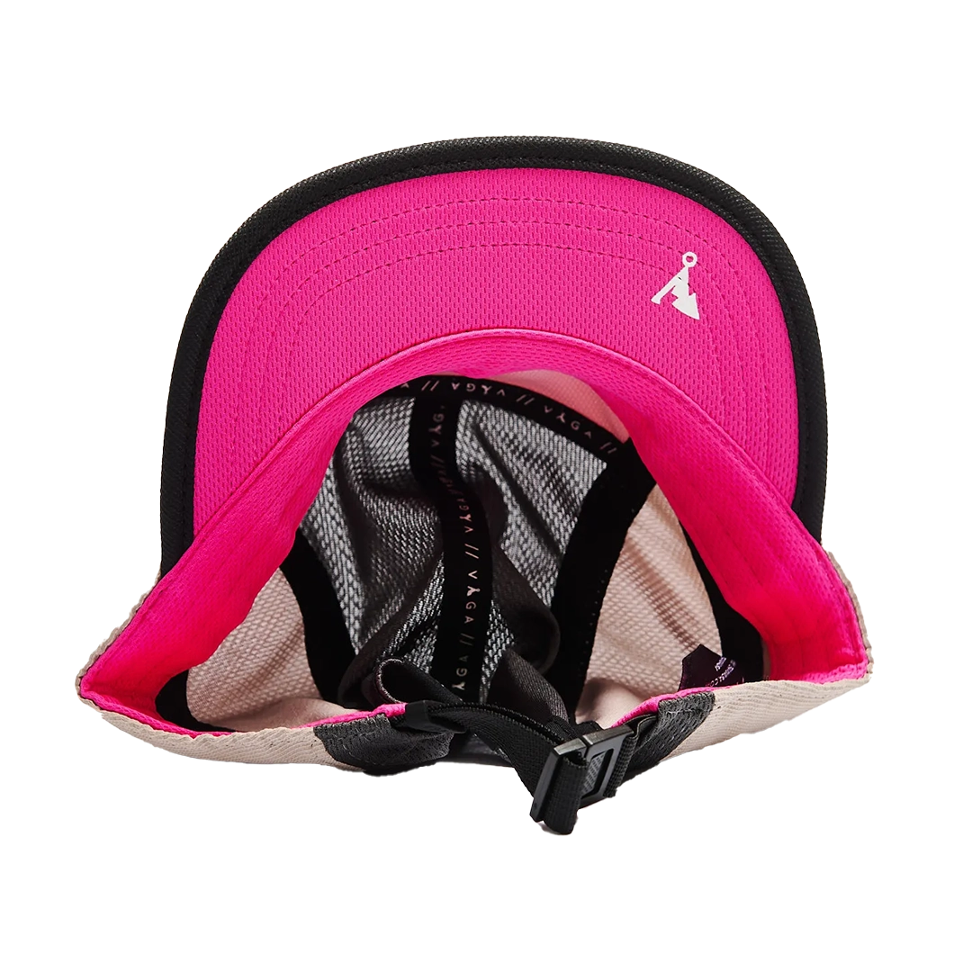 Vaga Club Cap Charcoal/Taupe/Light Pink/Poster Pink