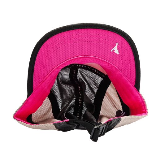 Vaga Club Cap Charcoal/Taupe/Light Pink/Poster Pink