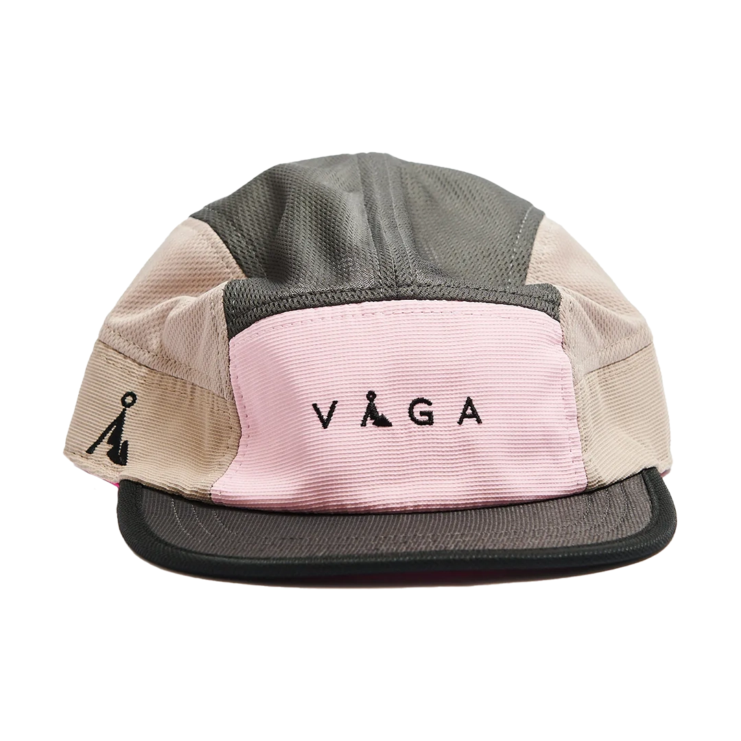 Vaga Club Cap Charcoal/Taupe/Light Pink/Poster Pink