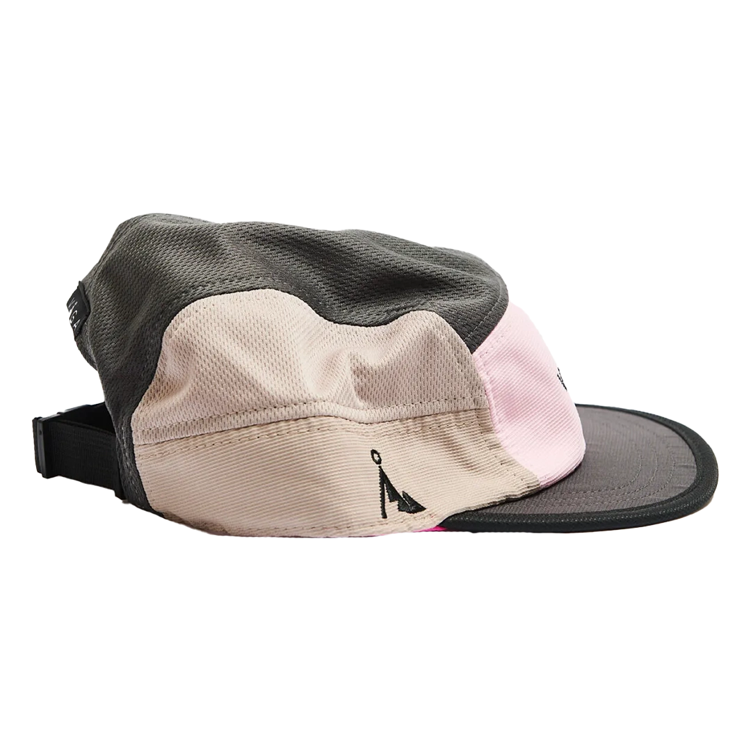 Vaga Club Cap Charcoal/Taupe/Light Pink/Poster Pink