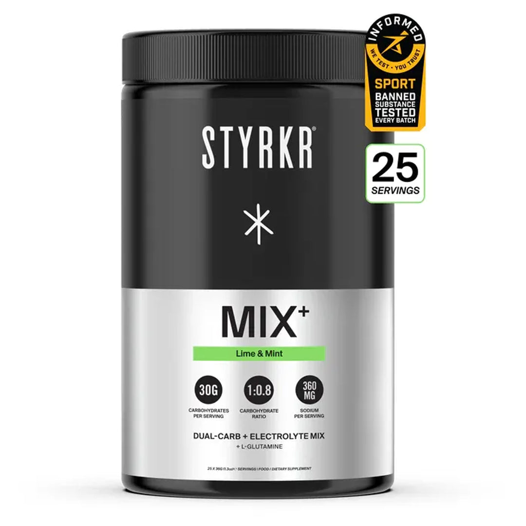 MIX+ Lime & Mint: Dual-Carb & Electrolyte Mix