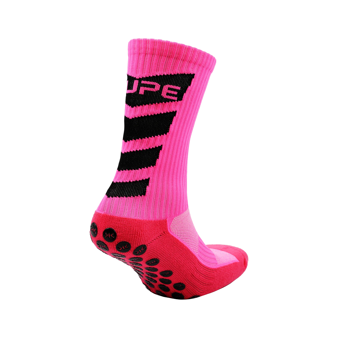 6001651224917_KUPE_-_ACTIVE_GRIP_SOCKS_CALF_LENGHT_UNISEX_Pink
