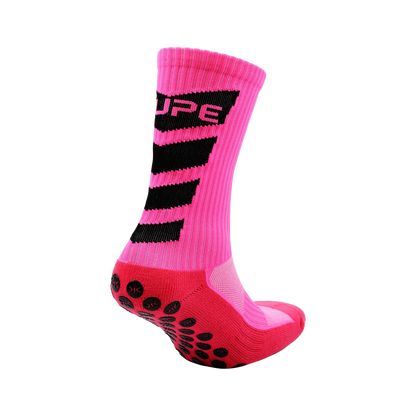 6001651224917_KUPE_-_ACTIVE_GRIP_SOCKS_CALF_LENGHT_UNISEX_Pink