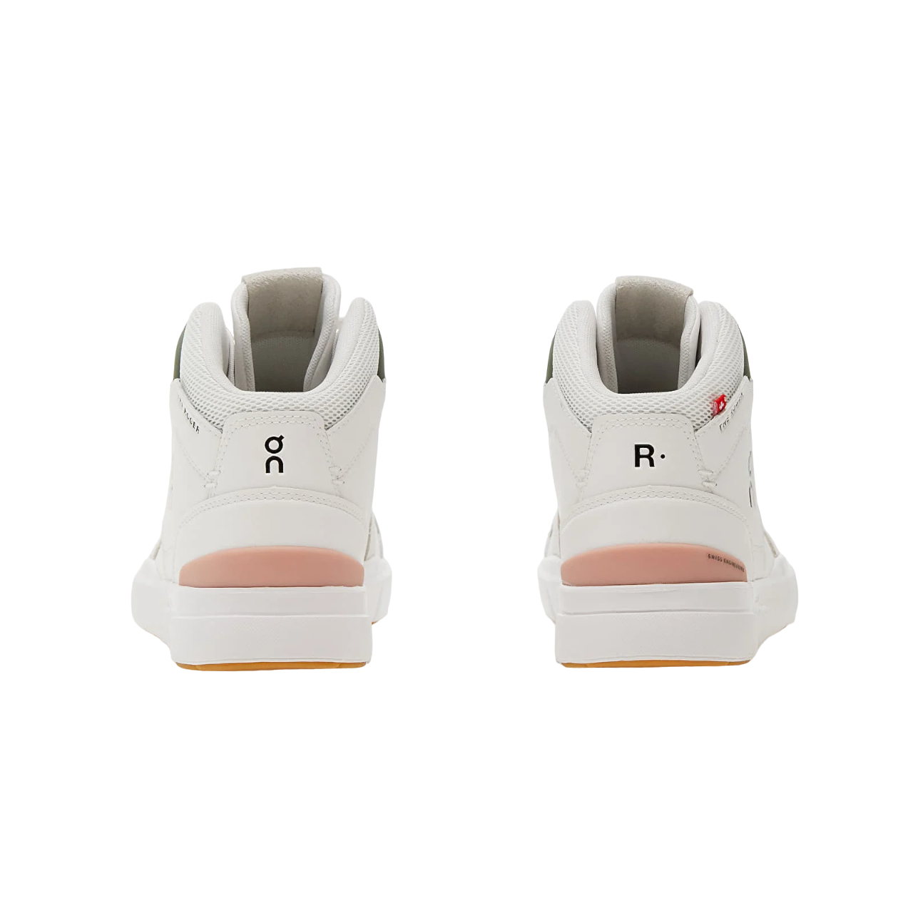 On Women's The Roger Clubhouse Mid White Rose