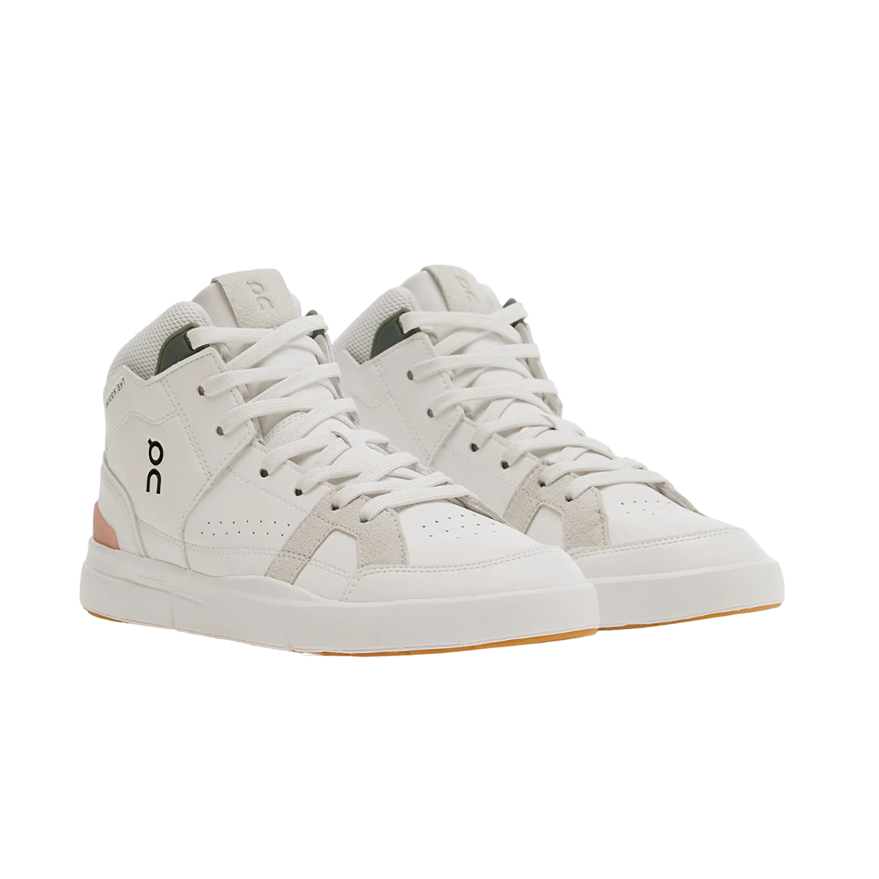 On Women's The Roger Clubhouse Mid White Rose