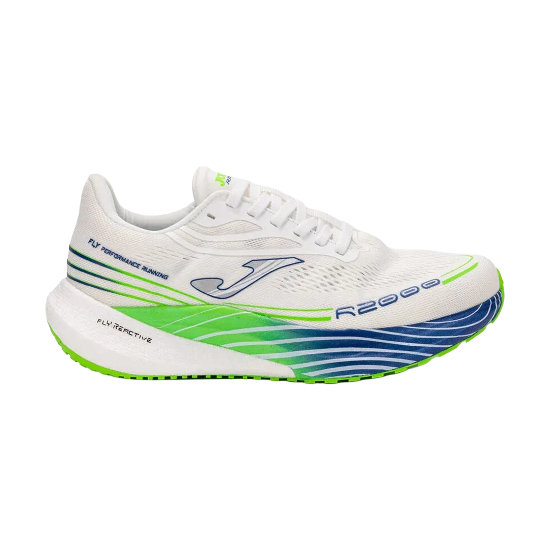 R.2000 2602 White Royal Blue Running Shoes