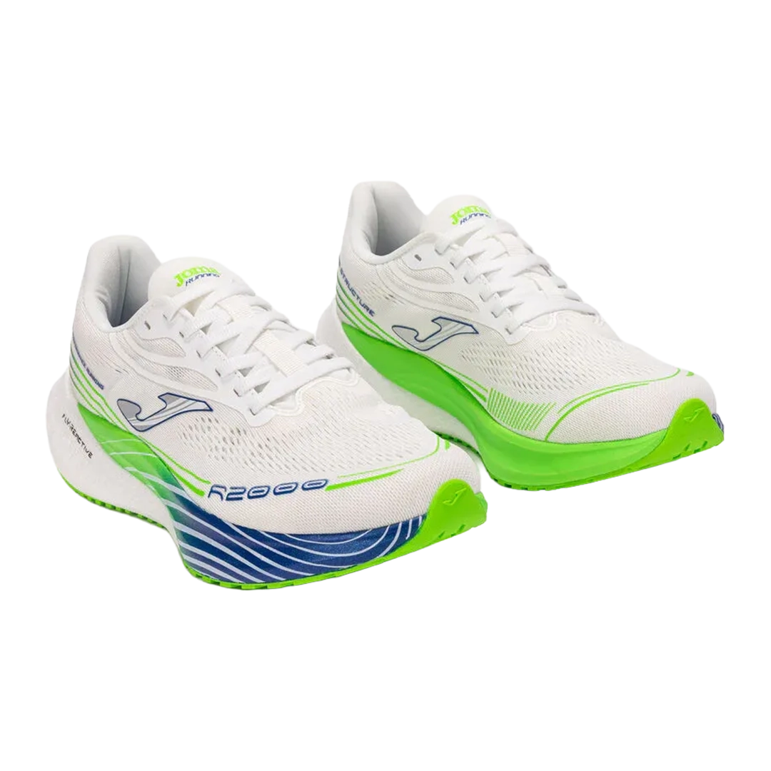 R.2000 2602 White Royal Blue Running Shoes