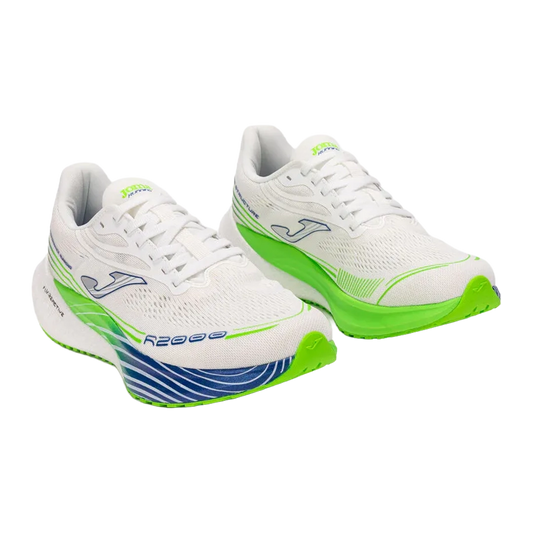 R.2000 2602 White Royal Blue Running Shoes