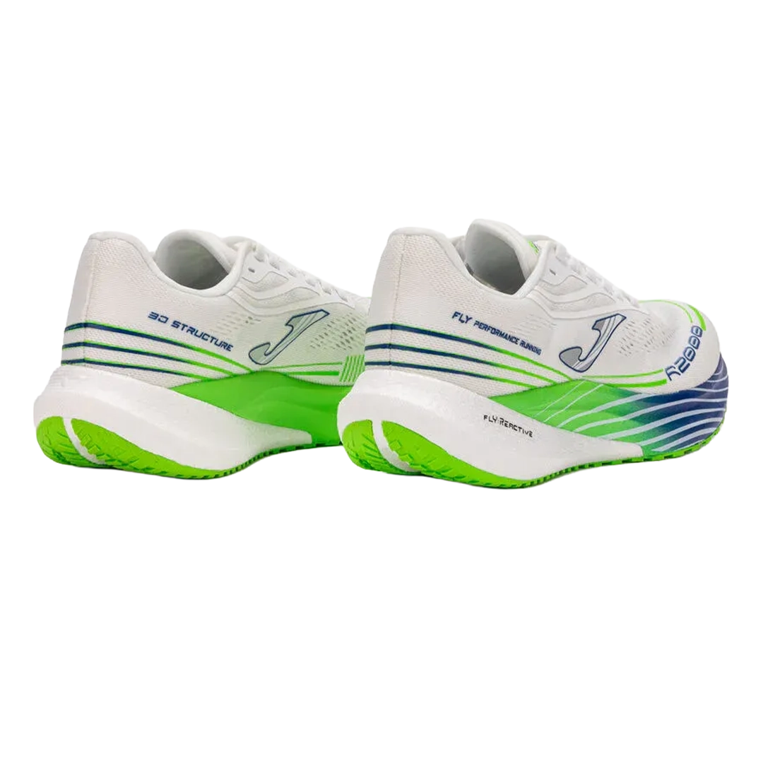 R.2000 2602 White Royal Blue Running Shoes