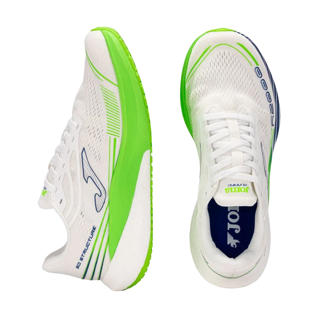 R.2000 2602 White Royal Blue Running Shoes