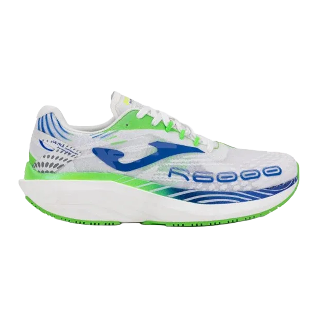 R.6000 2602 White Royal Blue Running Shoes