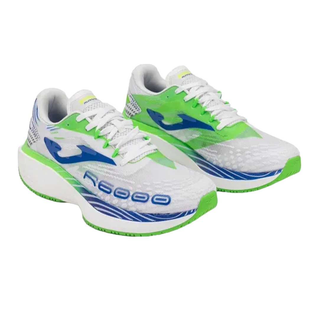 R.6000 2602 White Royal Blue Running Shoes