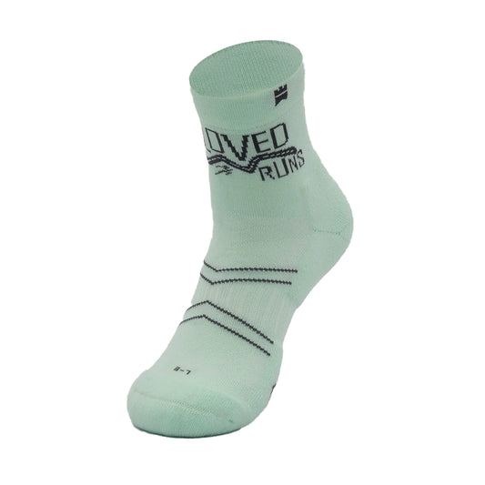 Beloved Long Runs - Half-Crew Height Socks