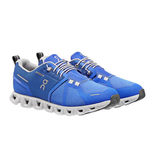 On Women's Cloud 5 Waterproof Cobalt Glacier