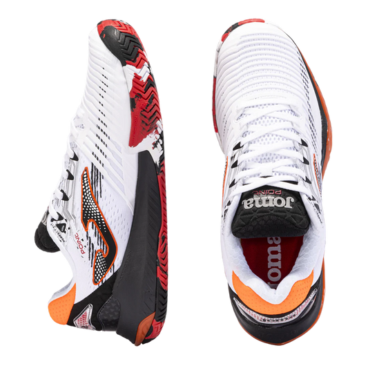 Joma Men's T.Point White Black Orange