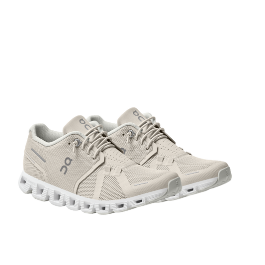 On Women's Cloud 5 Pearl White