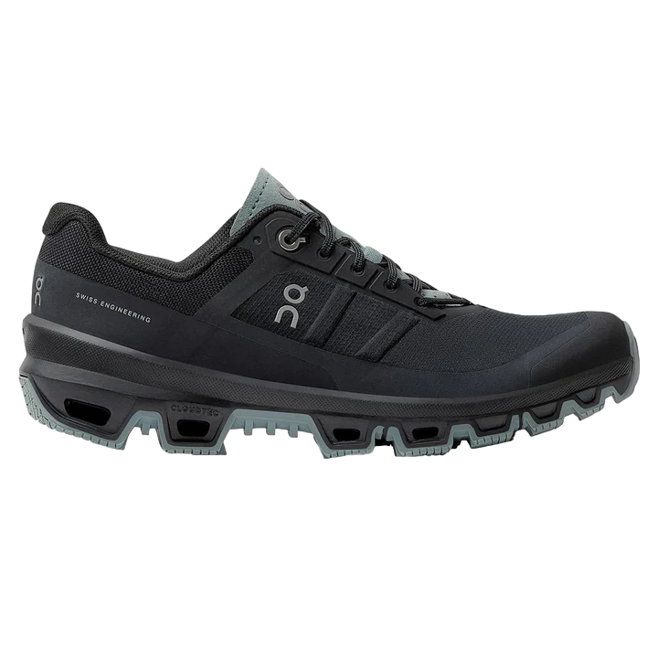 On Women's Cloudventure 2 Black Cobble